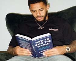 He loves to read books in his free time.